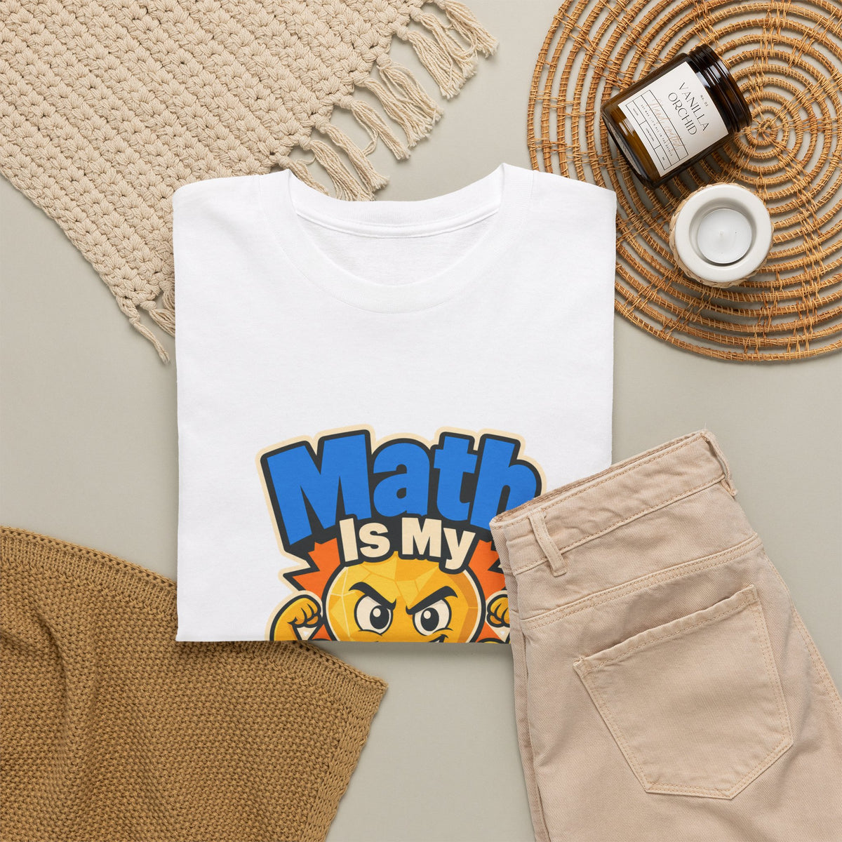 Math Is My Superpower T-Shirt – unisex t-shirt by PrintMyDream