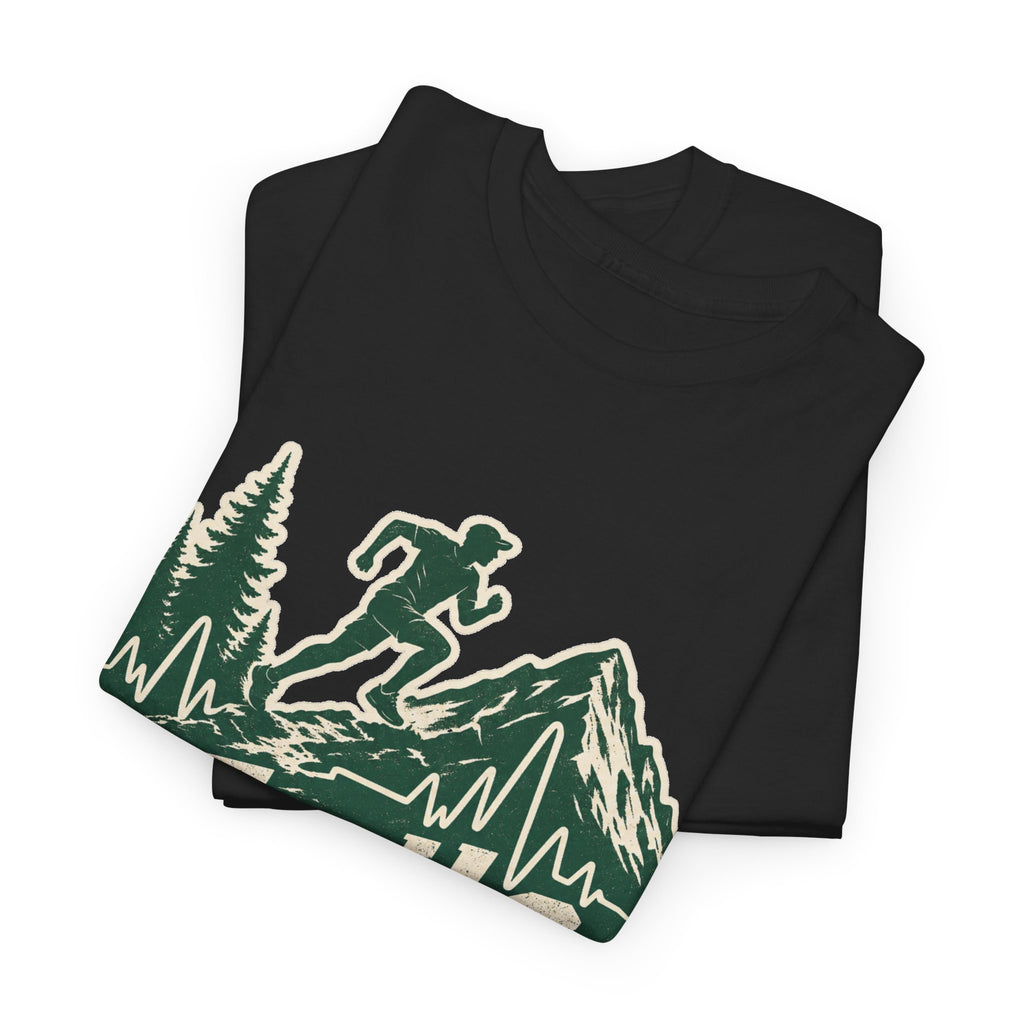 Trail Runner Heartbeat T-Shirt – unisex t-shirt by PrintMyDream