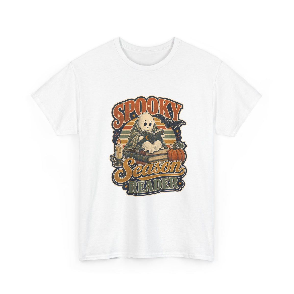 Spooky Season Reader T-Shirt – unisex t-shirt by PrintMyDream