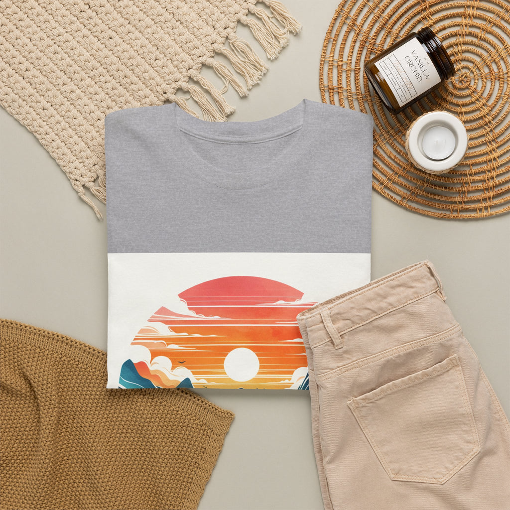 Meditation Mountain Tee – unisex t-shirt by PrintMyDream