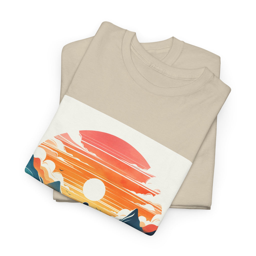 Meditation Mountain Tee – unisex t-shirt by PrintMyDream